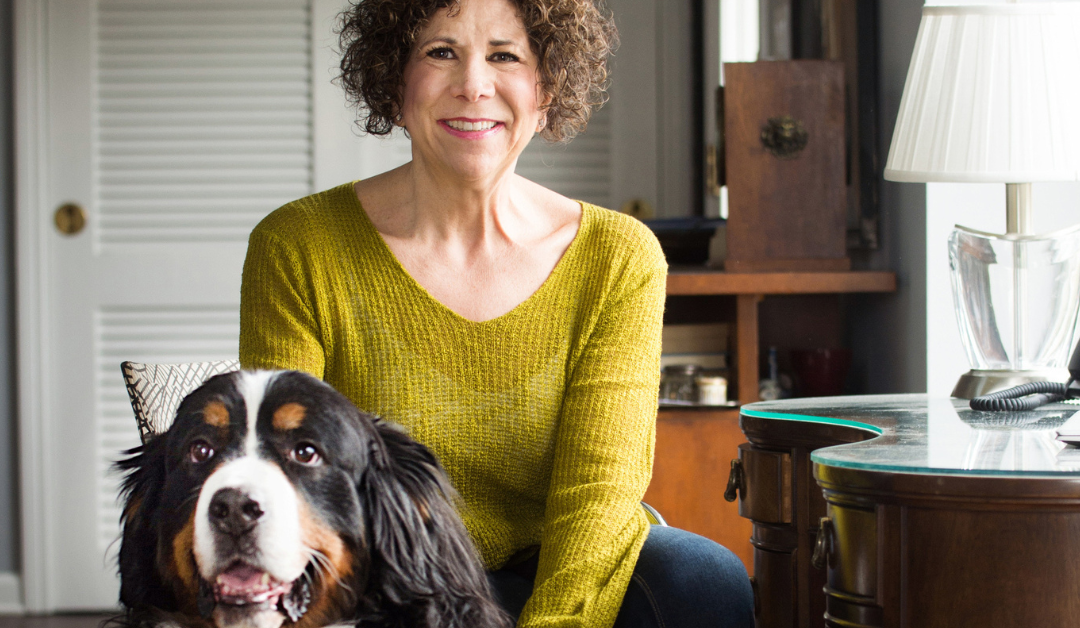 Barb and her dog Jack